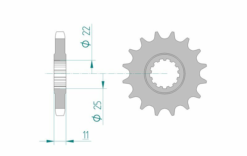 AFAM STEIL STACH Sprock 21602 - 530