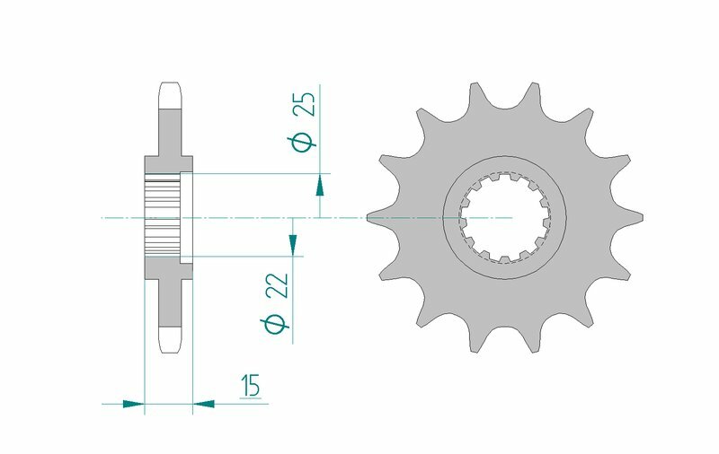 AFAM STEIL PADRÃO FRONTO SPROCK 24506 - 525