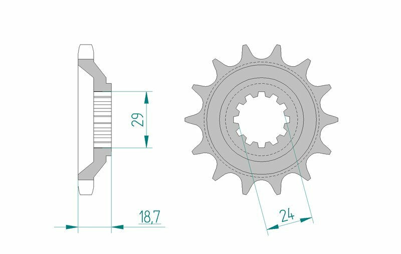 AFAM STEIL STACH SPROCK 24803 - 630