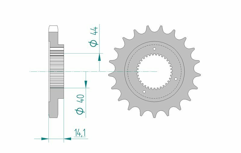 AFAM STEIL STACH Sprock 94602 - 530