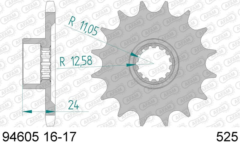 AFAM STEIL PADRÃO FRONTENTE Sprock 94605 - 525