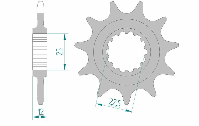 AFAM STEIL STACH Sprock 97200 - 520