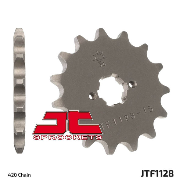 JT Sprock's Steel Standard Front Sprocket 1128 - 420 JTF1128.11