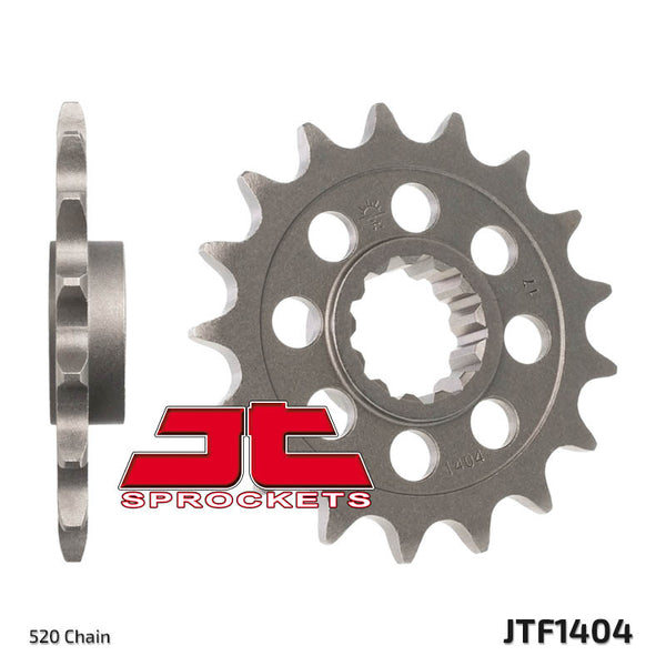 JT Sprock's Steel Standard Front Sprocket 1404 - 520 JTF1404.16