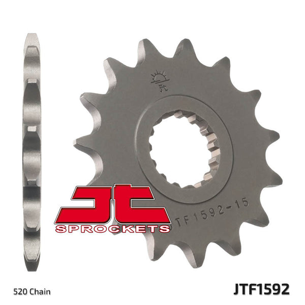 JT Sprock's Aço Spring Sprocket 1592 - 520 JTF1592.15