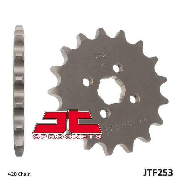 JT Sprock's Steel Standard Front Sprocket 253 - 420 JTF253.15