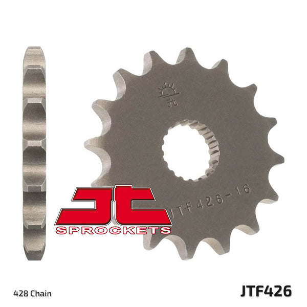 JT Sprock's Steel Standard Front Sprocket 426 - 428 JTF426.16