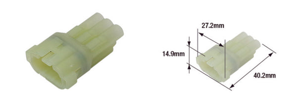 Conector feminino à prova d'água de turmax 090 (FRSH) -3-POLE-ETP-105