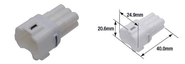 Conector feminino à prova d'água de Tourmax 090 (FRS) -6-POLE-ETP-52