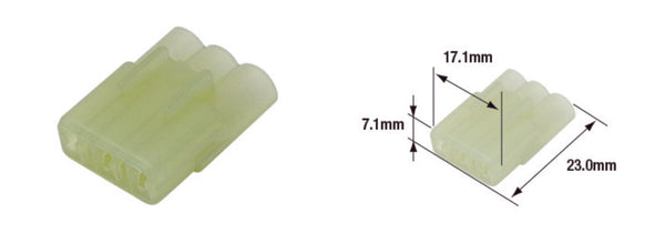 Conector masculino à prova d'água de turmax 090 (FRSH) -3-POLE-ETP-106