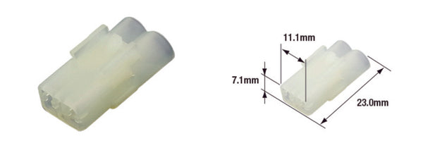 Conector masculino à prova d'água de turmax 090 (FRSH) -2-POLE-ETP-45