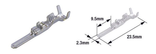 Pino do terminal masculino de turmax Tipo 090 (FRW) -Brass-50-Pack-ETP-55