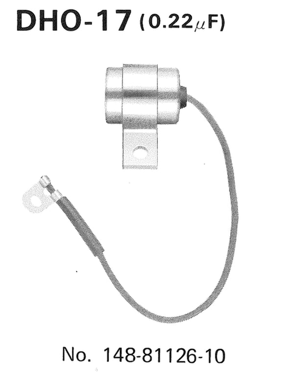 Condensador Tourmax Yamaha DHO-17