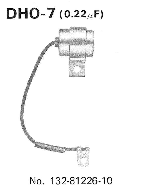 Condensador Tourmax Yamaha Dho-7