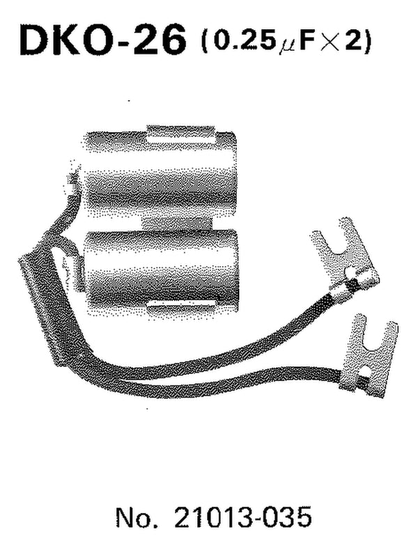 Condensador Tourmax Kawasaki DKO-26