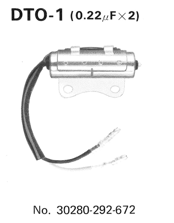 Condensador Tourmax Honda/Kawasaki DTO-1