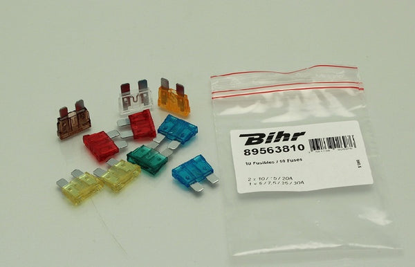 Mini-fusíveis Bihr Definir 10-Pack-A0016450