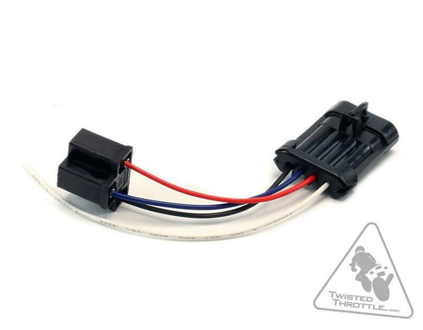 Adaptador de cabo Denali H4 para faróis de led de Harley-Davidson (DNL.WHS.10300)