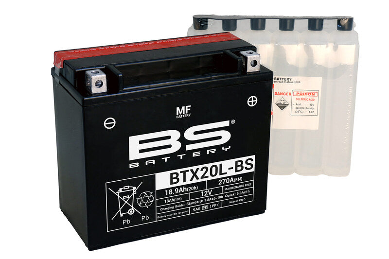 BS Bateria de manutenção da bateria sem pacote ácido - BTX20L -B