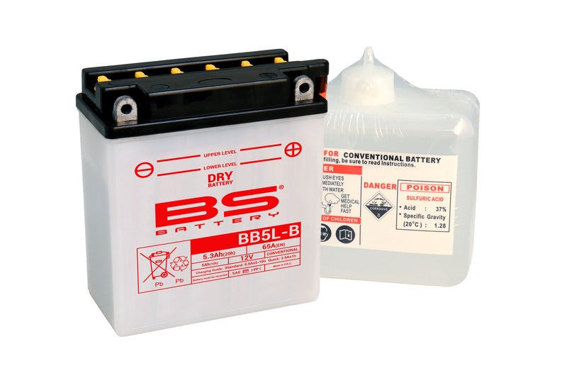 BS Battery Battery High Performance With Acid Pack - BB5L -B