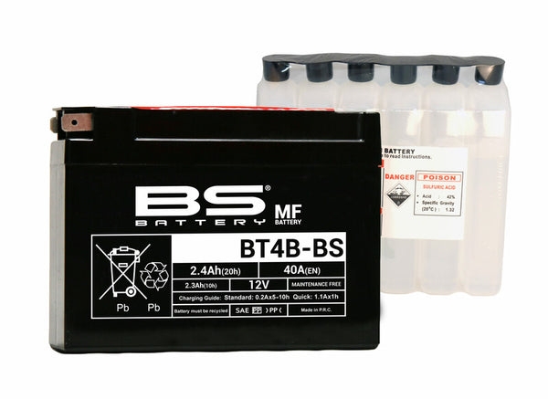 BS BSATEIRA BRAÇÃO -Bateria livre com pacote ácido -BT4B -B