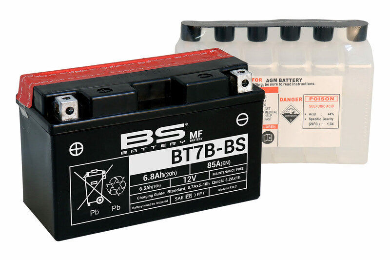 BS Bateria de manutenção da bateria sem ácido pacote - BT7B -B