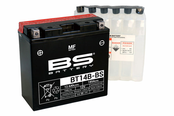 Manutenção da bateria BS -Bateria livre com pacote ácido -BT14B -B