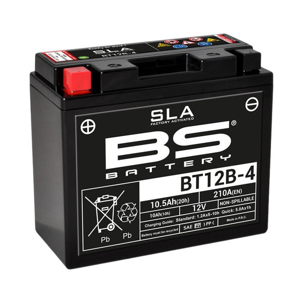 BS Bateria SLA Manutenção da bateria -Fábrica livre ativada -BT12B -4