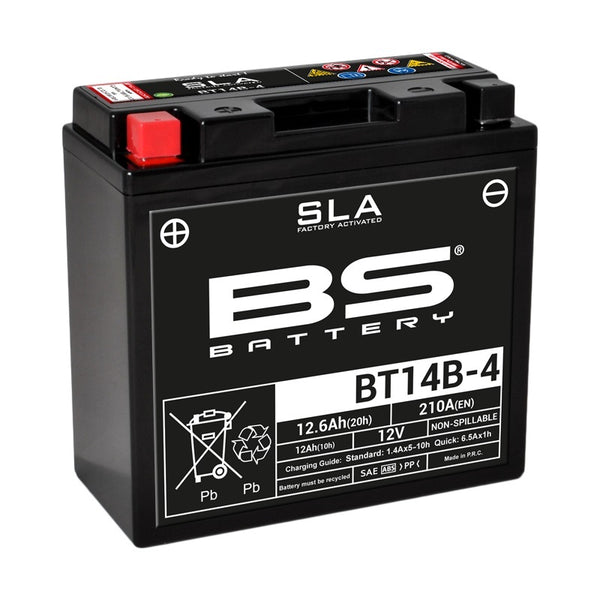 BS Bateria SLA Manutenção da bateria -Fábrica livre ativada -BT14B -4