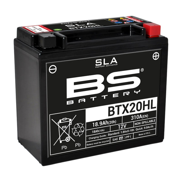 BS Battery SLA Manutenção da bateria - Fábrica livre ativada - BTX20HL