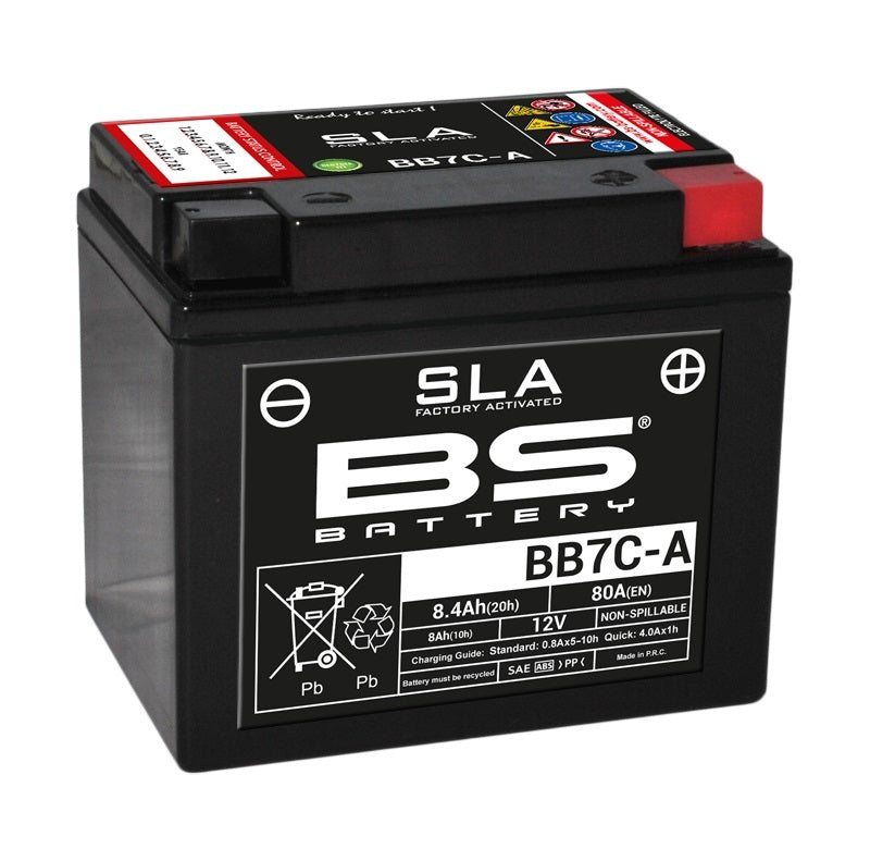 BS Battery SLA Manutenção de bateria Factory Factory ativado - BB7C -A