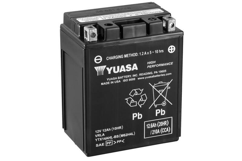 Yuasa Battery Manutenção livre de pacote de ácido - ytx14ahl -b