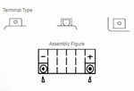 Yuasa Battery Maintenance Free With Acid Pack - YTX14L -B