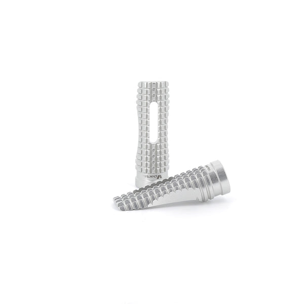 V peças evo 2 pés PEGs alumínio 050000700.ng10