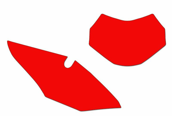 Adesivos de placa de blackbird Red Honda CRF450RX 3143/000009