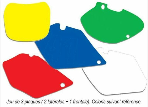 Adesivos de placa de blackbird preto tm 3814/000006