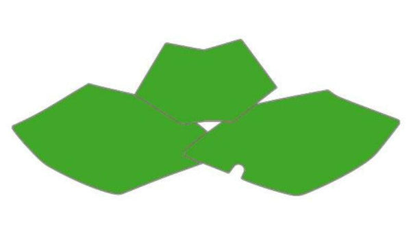 Adesivos de placa de blackbird verde beta rr 3b02/000008