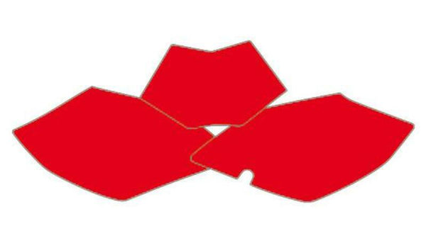 Adesivos de placa de blackbird Red Beta RR 3B02/000009