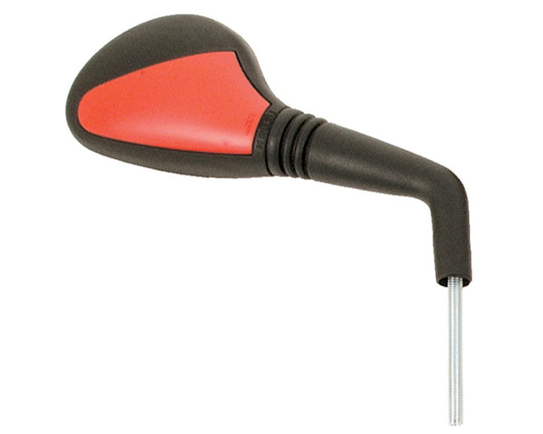 VICMA RIGHT MIRROR OEM - Black/Red Peugeot Vivacity 50 (1PC) E669D