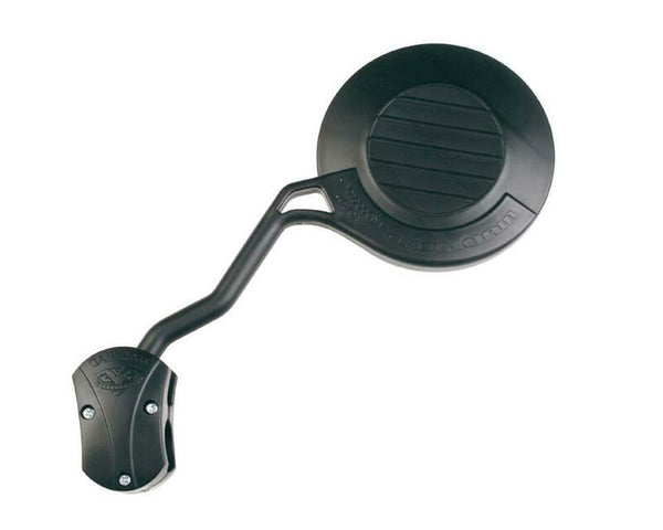 V peças esquerda dobramento espelho adaptável universal - enduro preto e quad (1pc) e715