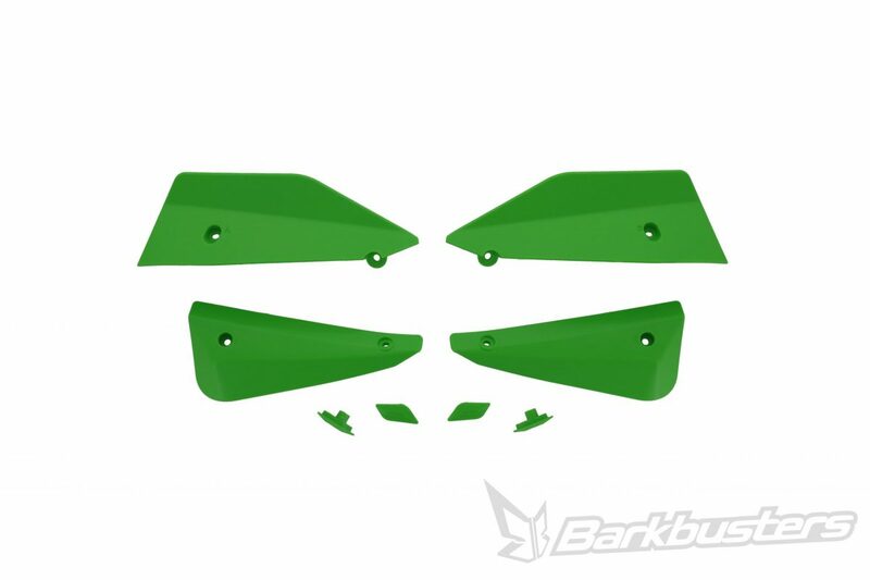 Defletor de Sabre de Barkbusters Conjunto verde B-084-GR