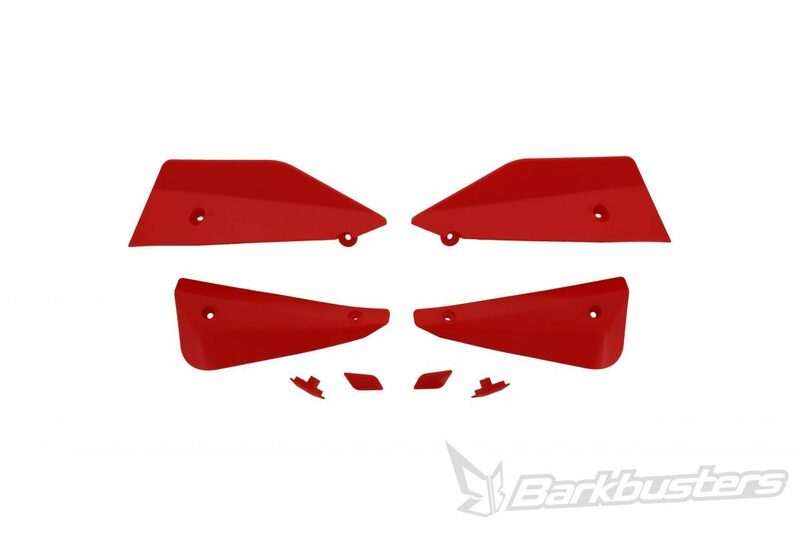 Barkbusters Sabre Defletor Set-Red B-084-RD