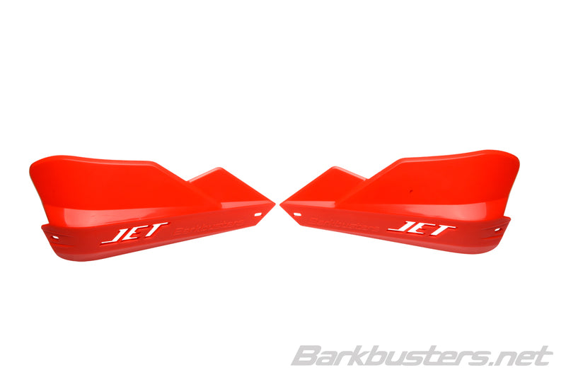 Guardas de plástico de barkbusters JET apenas Red Jet-003-00 Rd