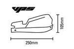 Barkbusters VPS MX Handleard Conjunto Universal Mount Black VPS-007-01-BK