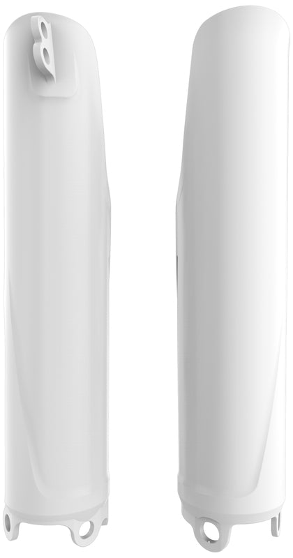 Police Port Fork Guards OEM White 83519001