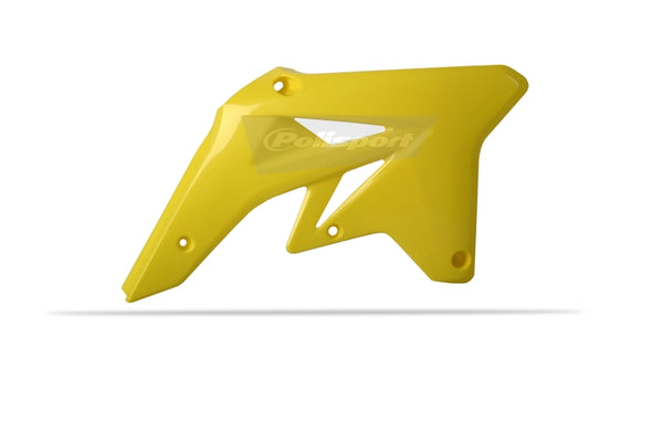 O portão da polícia cobre o radiador amarelo Suzuki RM-Z250 8428400001