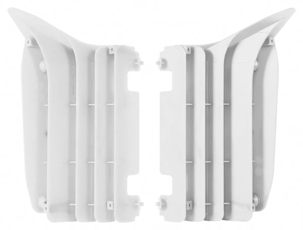 Police Gate Radiator Livings White Yamaha YZ250F 84555001