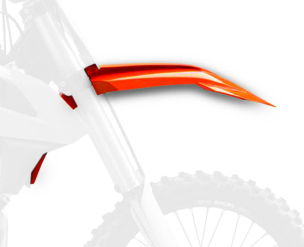 Police Port Front Fender Orange KTM SX85 85548001