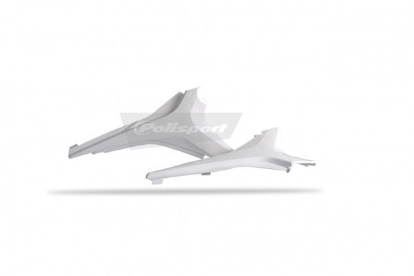 Police Port Air Box Covers White Honda CRF250R/CRF450R 8605300002