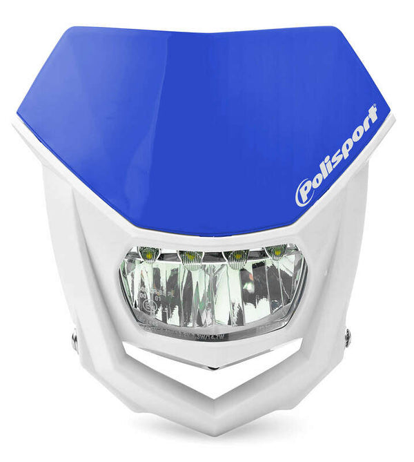 Policeport Halo LED Headlight Blue/White 8667100005